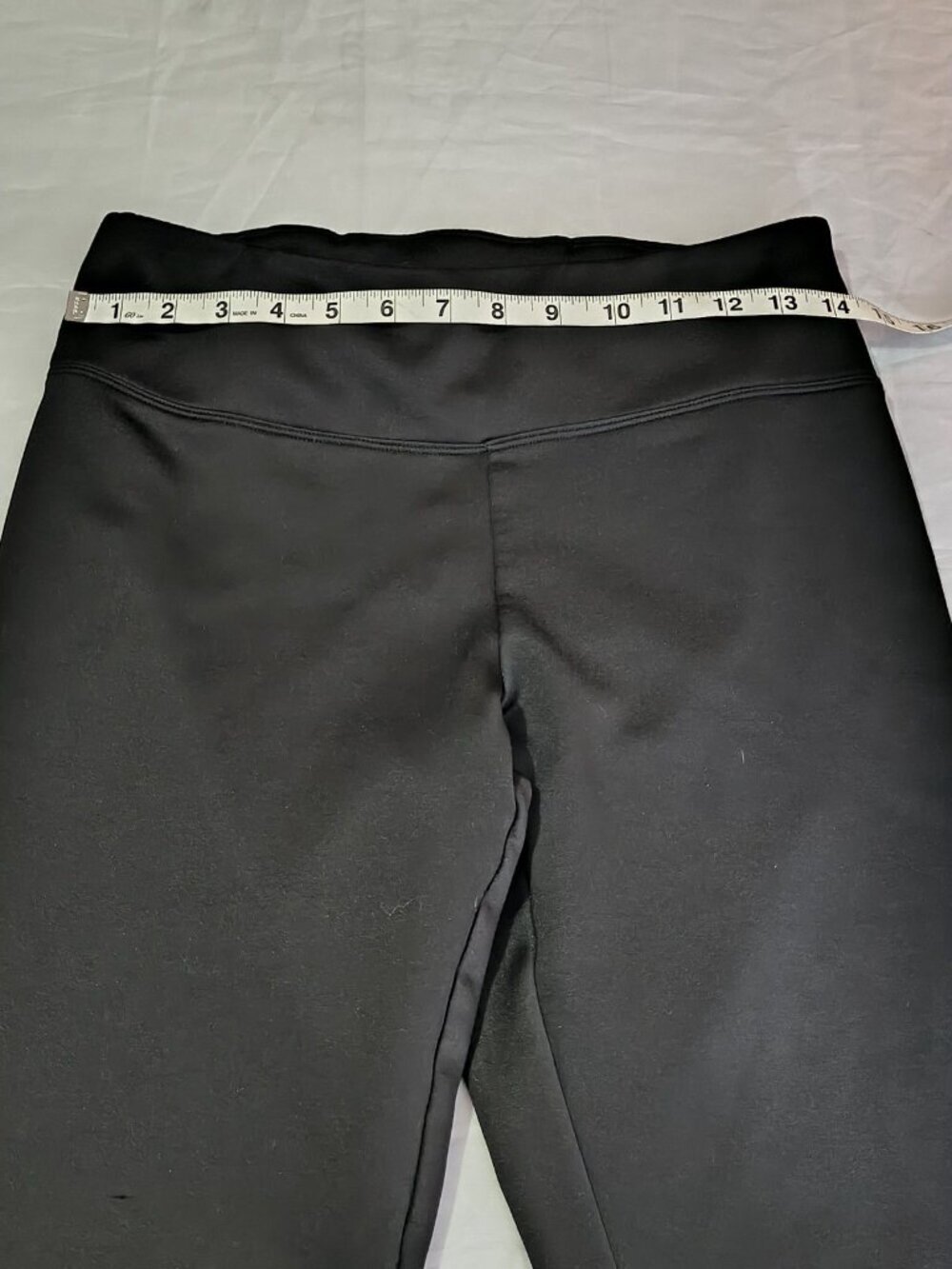 ClimateRight by CuddlDuds Women's Black Fleece Lined Leggings Size Medium - Picture 10 of 15